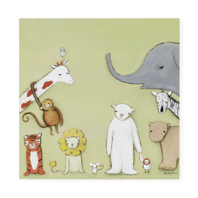 Keep Your Friends Close Canvas Wall Art
