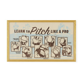 We Want a Pitcher, Not a Belly Itcher Wall Art