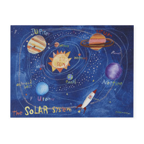 Get It Out of Your Solar System Canvas Wall Art