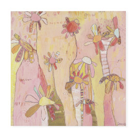Sprouting Flowers Wall Art