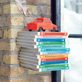 The Old Floating Bookcase Trick