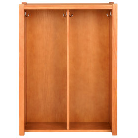 Light Honey Cube Locker Hutch
