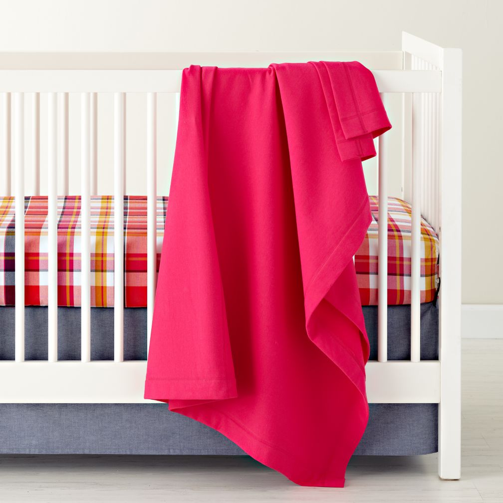   Plaid Baby Bedding on New  Pick Your Plaid Crib Bedding  Pink Plaid