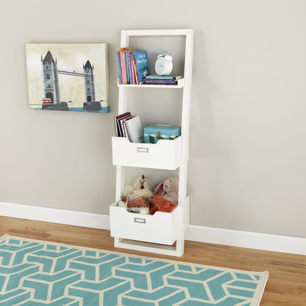 Leaning Bookshelves