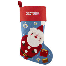 Holiday Cheer Stocking (Santa)