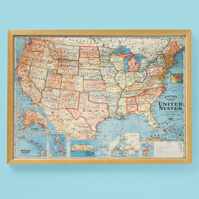 Keeping It Continental Map