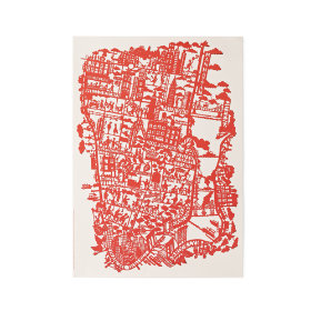 NYC Paper Cut Map